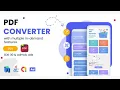 How to make Pdf Editor App PDF Converter App Source code Android studio pdf app make