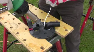 Just About Sailing October 2021 – HDPE welding the water tank, making blueberry muffins in an Omnia