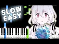 Download Lagu Nontitle/Mafumafu - SLOW EASY Piano Tutorial [animelovemen]