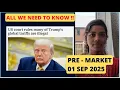 Download Lagu US Court Rulling \u0026 India GDP - Pre Market Report \u0026 Analysis - Nifty \u0026 Bank Nifty - 01 Sep 2025 Range