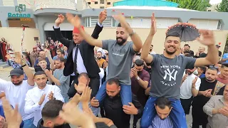 الفنان اسامة القبج اجمل استقبال العريس جهاد الطنة طولكرم ستوديو روتانا 2023 