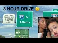 MY 8 HOUR DRIVE TO ATLANTA ROAD TRIP