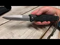 Large Gerber USA Combat Folder Applegate Fairbairn liner lock pocket knife with sheath