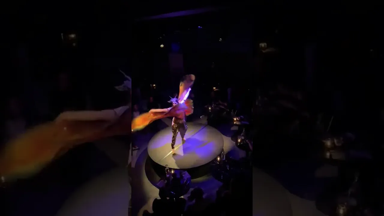 In Motion: Butterfly Wings for Zoe Jakes (on stage)