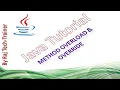 Java for Test Engineers Method Overloading Method Overriding - Part15