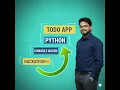 Hackathon Phase 1 Console Based Todo App in Python In-Memory Todo Application