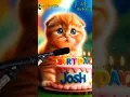 Download Lagu JOSH BIRTHDAY | HAPPY BIRTHDAY SONG WITH NAMES | Adorable Cute Cat 😺 #cute #cat #birthday #cake