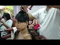 Women Long Hair to Boycut Pixiecut Girl Very Short Haircut Back View