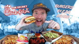 The SECRET Chick-Fil-A With Burgers Pizza Wings Little Blue Menu Maryland