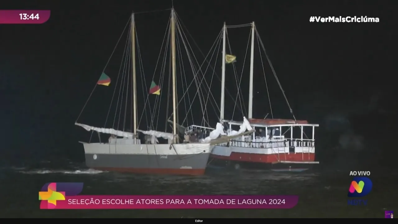 Atores e Atrizes, oportunidade única! Seleção para Tomada de Laguna 2024