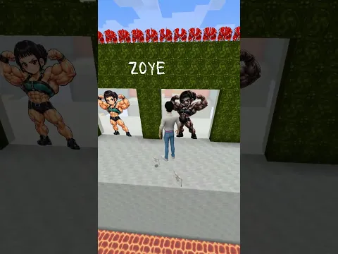 kpop Demon Guess The Logo VS Lava Jump Challenge 😱 (Part 1) #shorts #minecraft