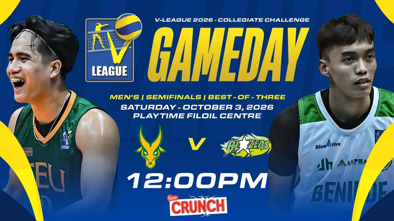 FEU vs CSB | Semi-Finals Game 2 | 2026 Men's V-League: Metro Manila Division