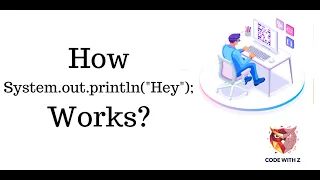 How does System out println works