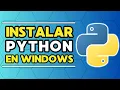 como INSTALAR PYTHON en Windows 2026