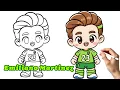 Drawing Emiliano Martinez CUTE Argentine professional goalkeeper World Cup 2026