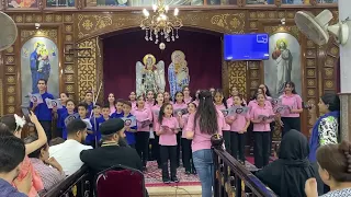 كورال تي بارثينوس حفلة عيد العذراء 