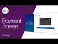C WPF Design UI - Payment Screen