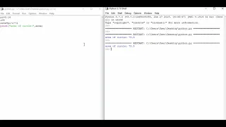 Python program to compute the area of the circle basic-3