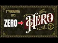 Vintage Typography Tips - Tutorial for Affinity Designer Publisher Photo