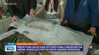 Joinville seleciona estudos para concessão da Arena e PPP do novo ginásio municipal