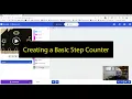 Creating a Basic Step Counter Python