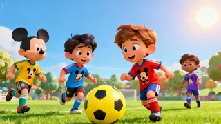 هيا نلعب كرة القدم أغنية للأطفال 