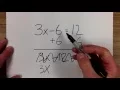 Subtract 6 From Both Sides