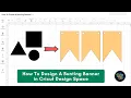 How To Create A Bunting Banner in Cricut Design Space
