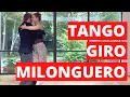 Download Lagu Tango Turn: Giro Milonguero With A Sacada (Close Embrace)