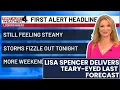 Lisa Spencer delivers last forecast after 25 years at WSMV4