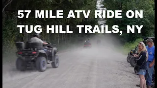 57 Mile ATV Ride on Tug Hills Trails in New York - Full Ride