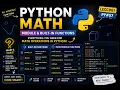 python math build in functions and math module lec PY