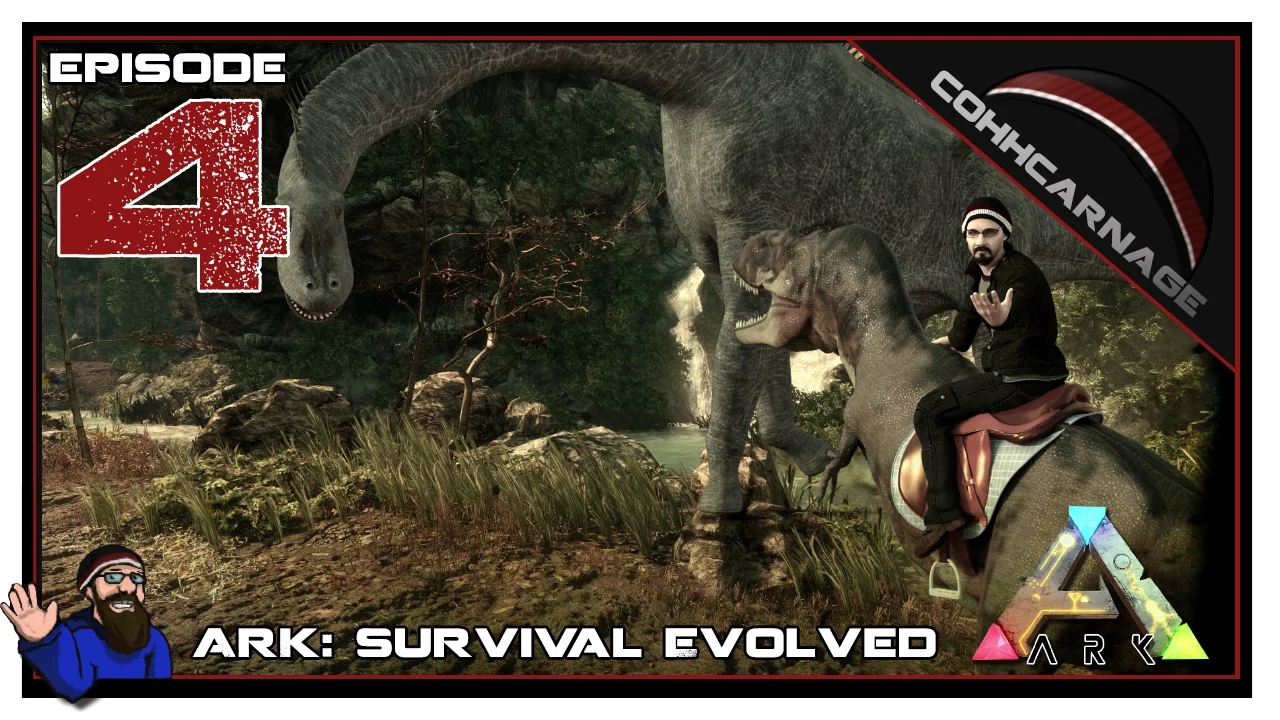 CohhCarnage Plays Ark: Survival Evolved - Episode 4