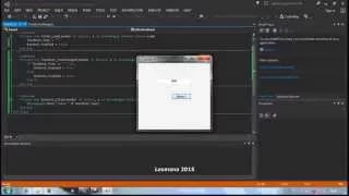 VB Net 2013 Tutorial - Lesson 4 TextBox