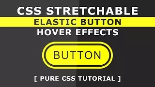 CSS Stretchable Elastic Button Hover Effects - Css Hover Effects