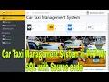 Car Taxi Management System in PHP My SQL with Source code