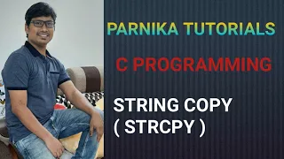 L 62 C PROGRAM TO COPY A STRING INTO ANOTHER STRCPY FUNCTION STRING HANDLING FUNCTIONS