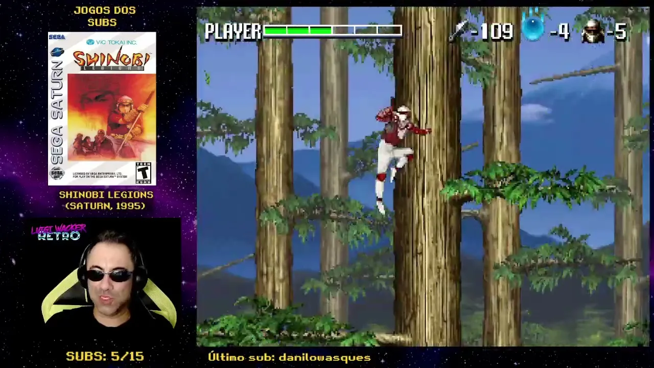 Shinobi Legions (Saturn) - 8° Dia (Jogos dos Subs)