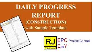 Daily Progress Report Construction