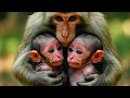 Download Lagu 🔴 Live: 💖 Too Cute to Handle! Baby Monkey Looks Up Lovingly at Its Caring Mom