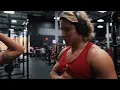 Alex Eubank getting crazy chest pump