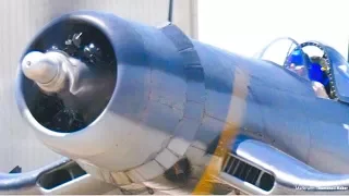 4k f4u corsair engine start up flybys u0026 engine shut down