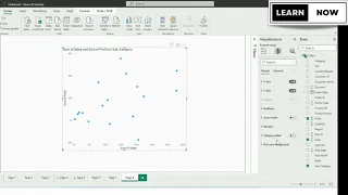 How to Create a Scattered Chart in Power BI