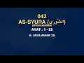 Download Lagu Murottal Merdu Muammar ZA 042 : Surat As-Syura