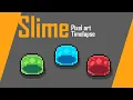 Slime - Pixel art Timelapse Aseprite