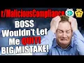Download Lagu r/MaliciousCompliance - BOSS Wouldn't Let Me QUIT! Big Mistake!