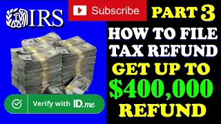 How to file a tax refund with id me - 400 000 cashout me