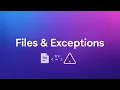 Python - Files and Exceptions Chap 10