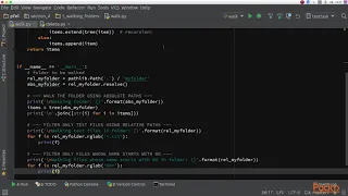 Python for Everyday Life Libraries Walking and Filtering Folder Contents packtpub com