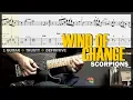 Download Lagu Wind of Change | Guitar Cover Tab | Guitar Solo Lesson | Backing Track with Vocals 🎸 SCORPIONS
